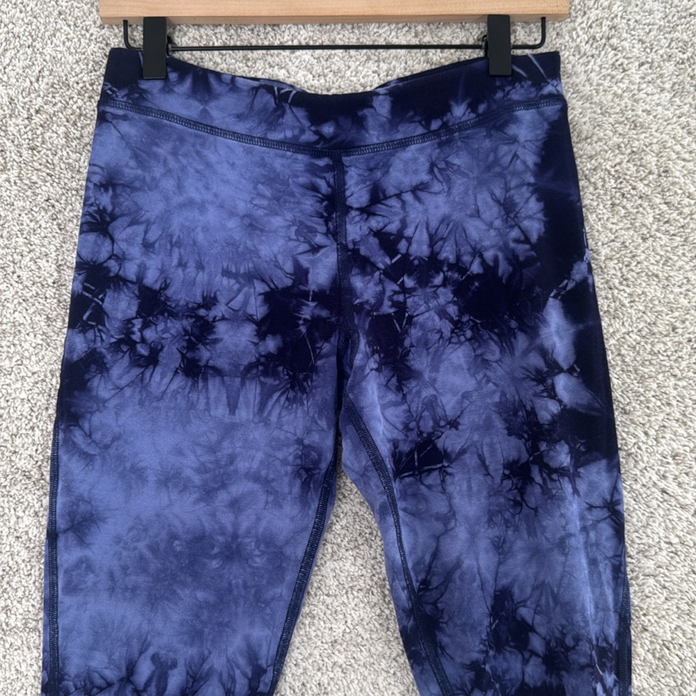 BLOOM Navy Tie Dye Leggings - Size Small - Picture 2 of 13